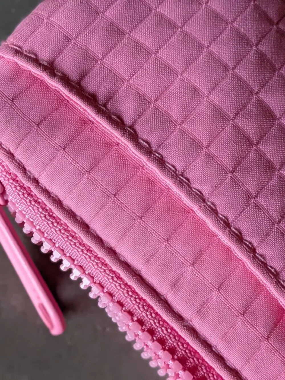 Champion Pink Quilted Multi-Accessory Keychain Pouch Set